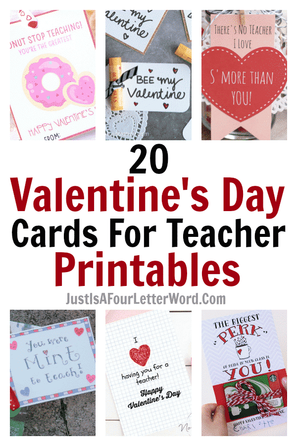 Free Printable Valentines For Students From Teachers