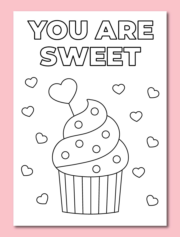You're Sweet Valentine Printable