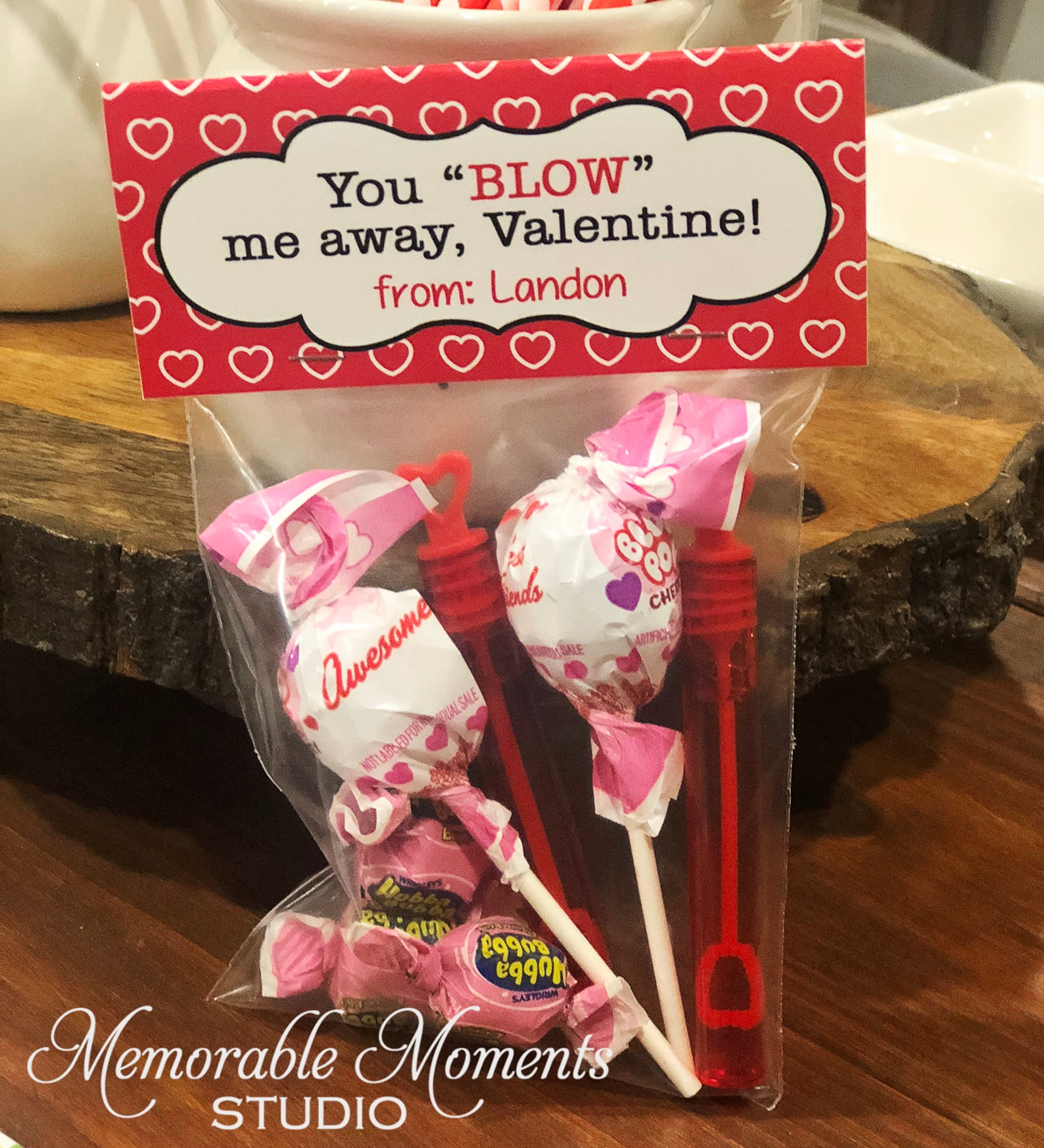 Blow Me Away Valentine Printable