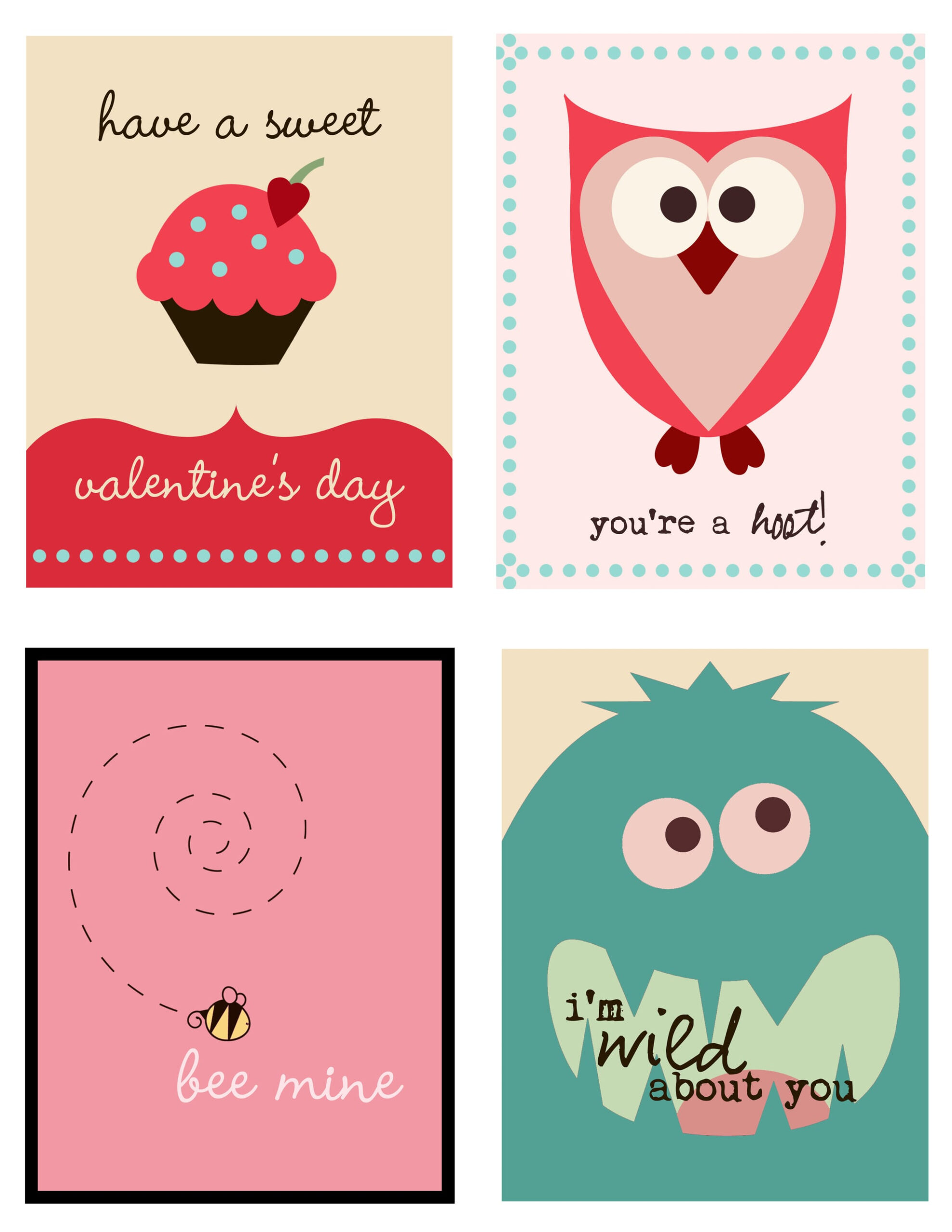 Valentine Cards Printable Funny