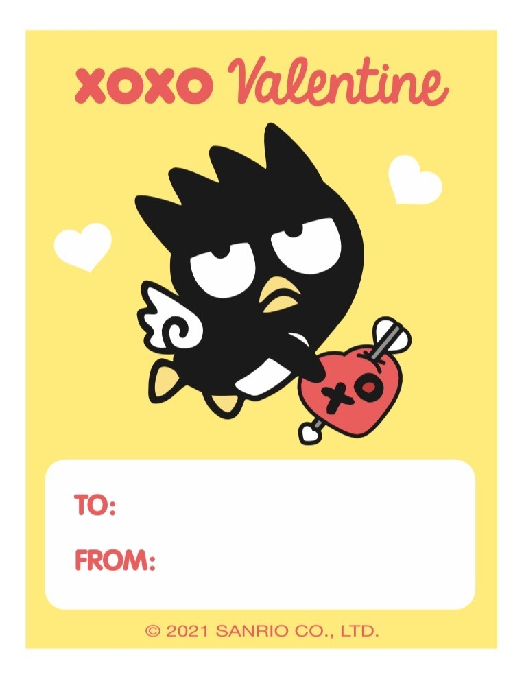Printable Sanrio Valentines Cards