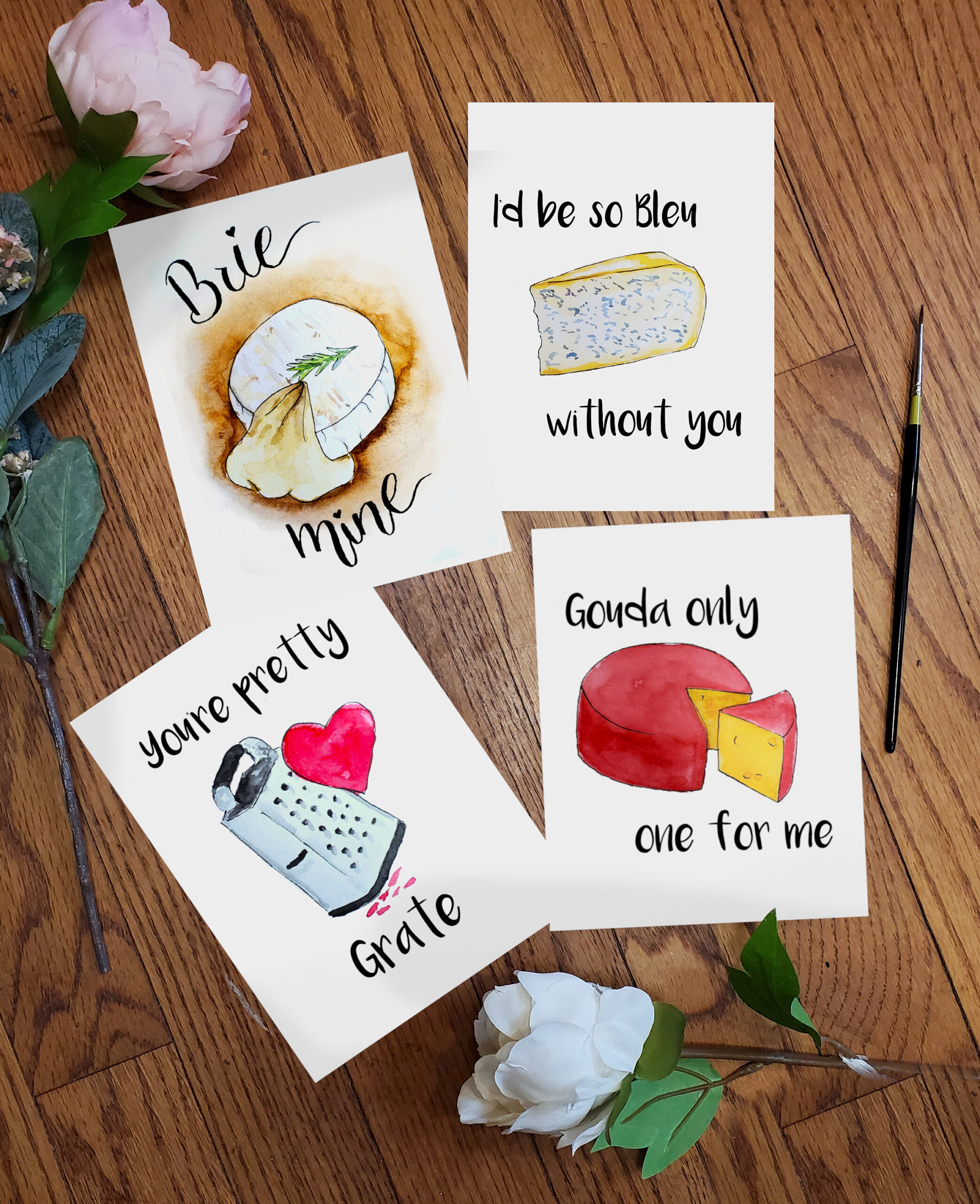 Cheesy Printable Valentines Cards