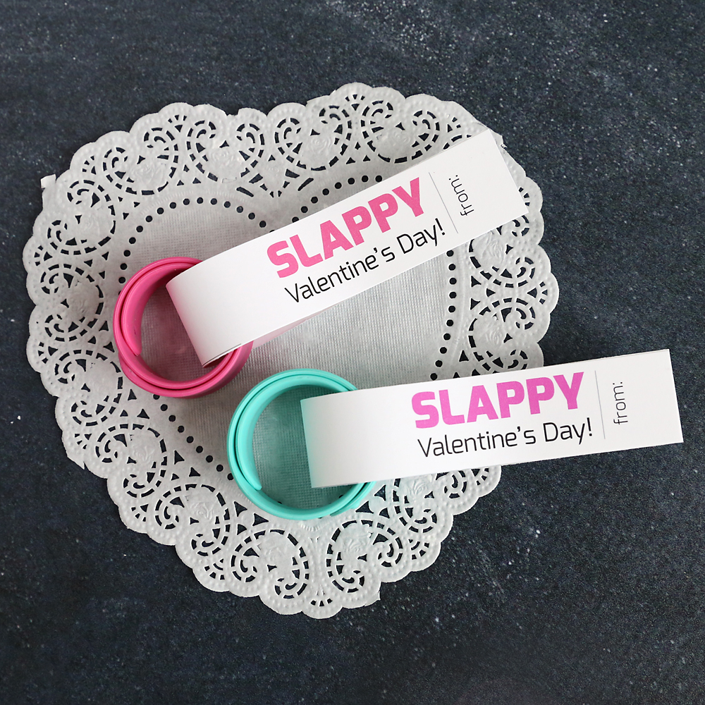 Slap Bracelet Valentine Printable