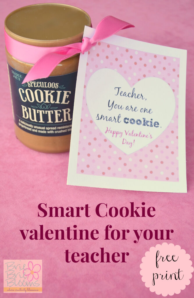 Free Smart Cookie Valentine Printable