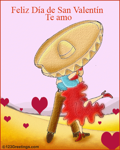 Printable Spanish Valentine's Day Cards
