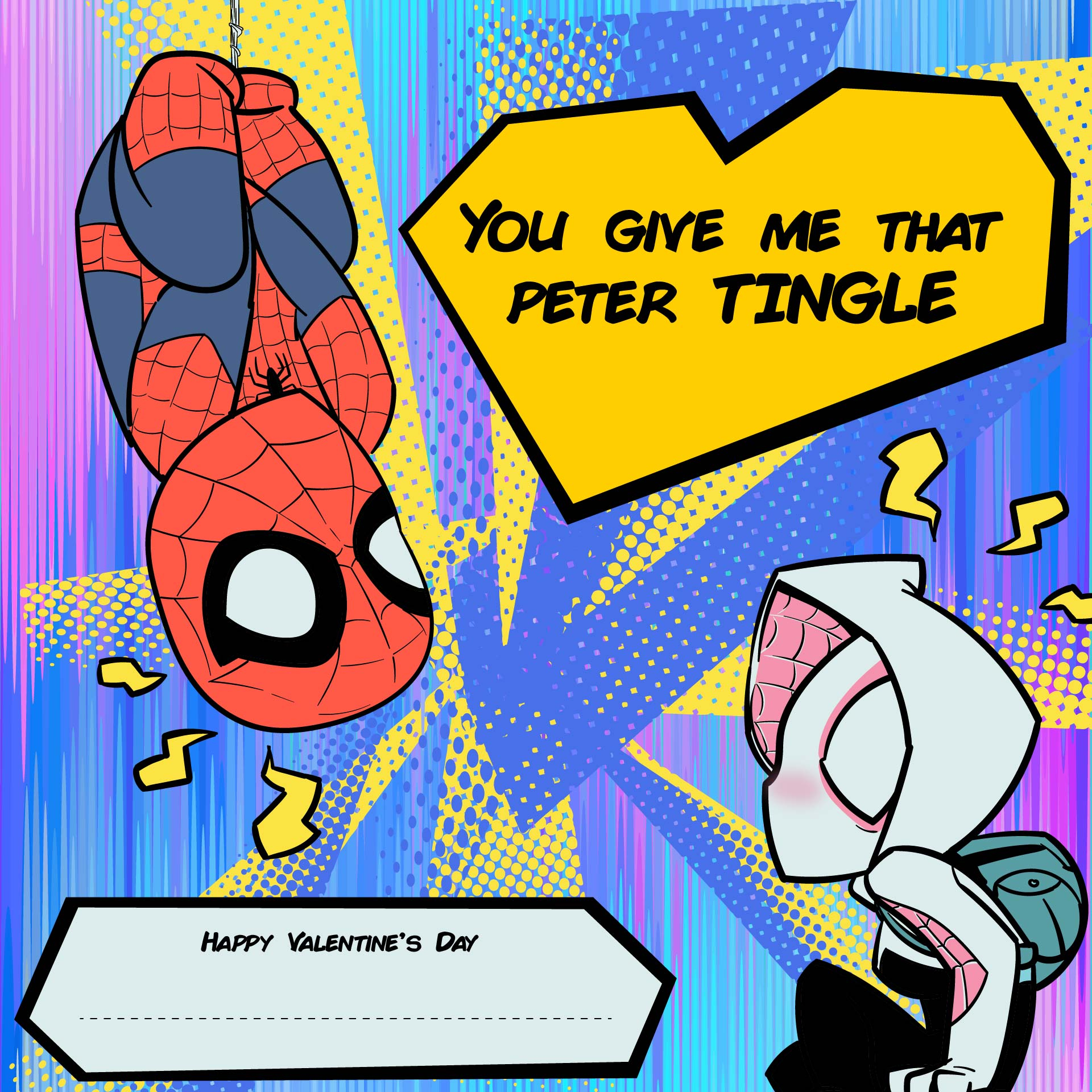 Free Printable Spiderman Valentine's Day Cards
