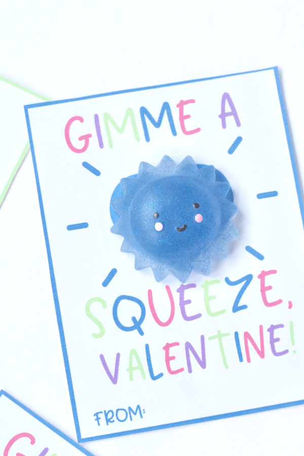 Squishy Valentine Printable Free