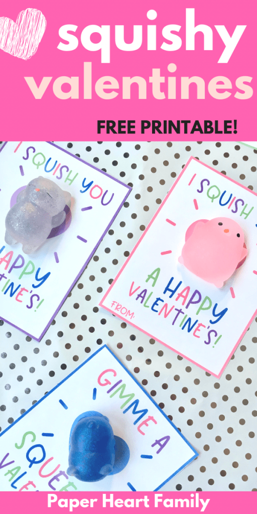 Free Squishy Valentine Printable