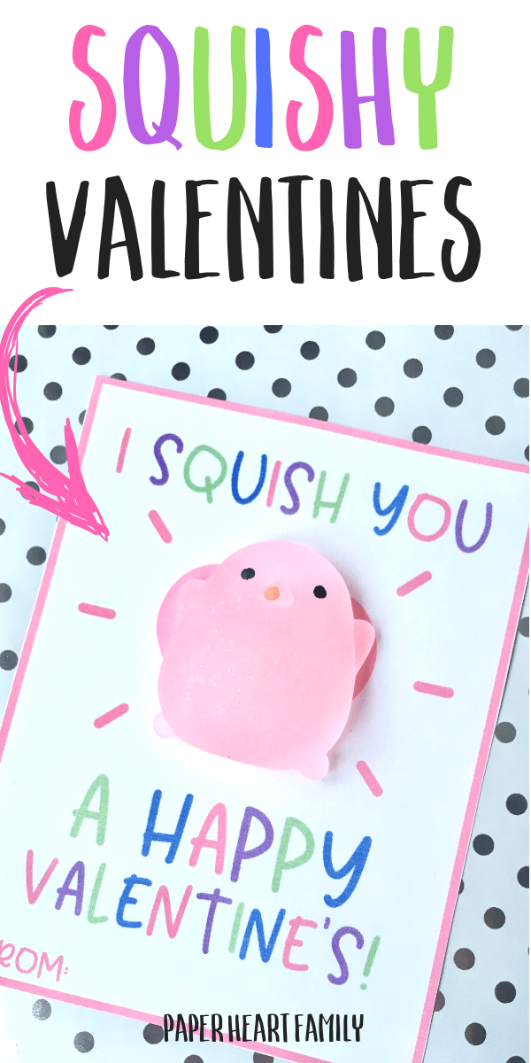 Squishy Valentine Printable Free