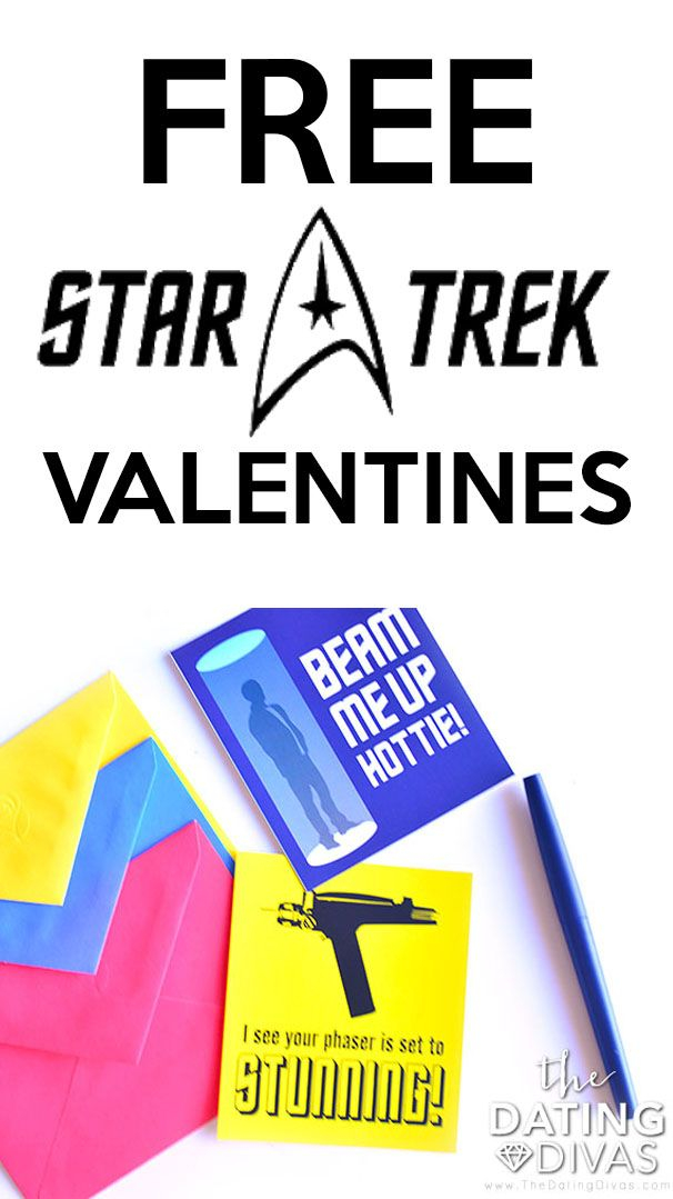 Printable Star Trek Valentines