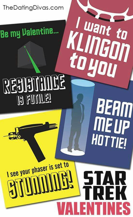Printable Star Trek Valentines