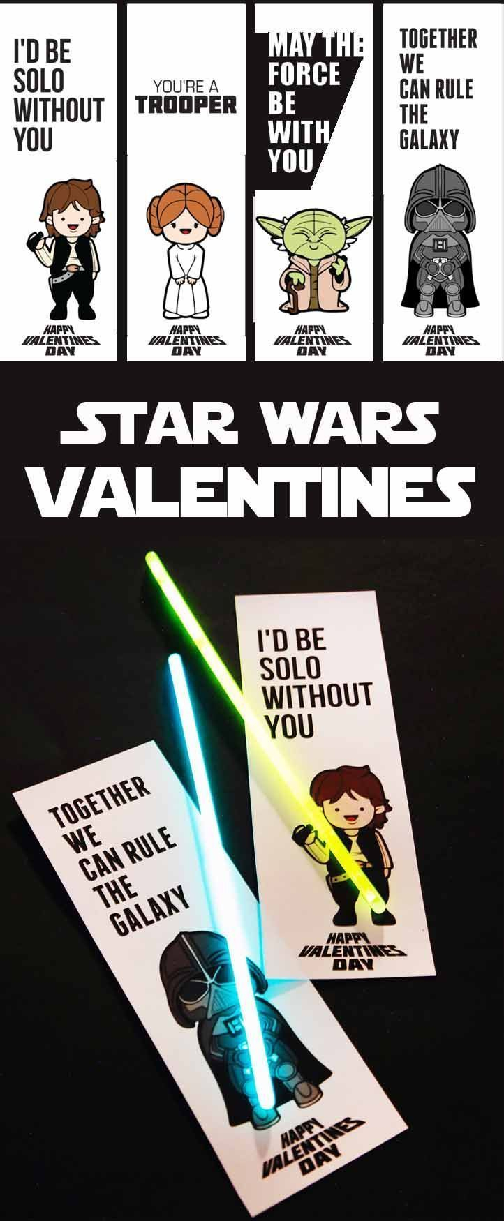 Star Wars Valentines Printables