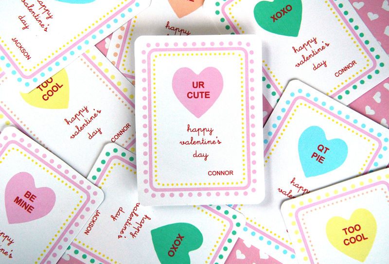 Bunny Valentine Cards Printable