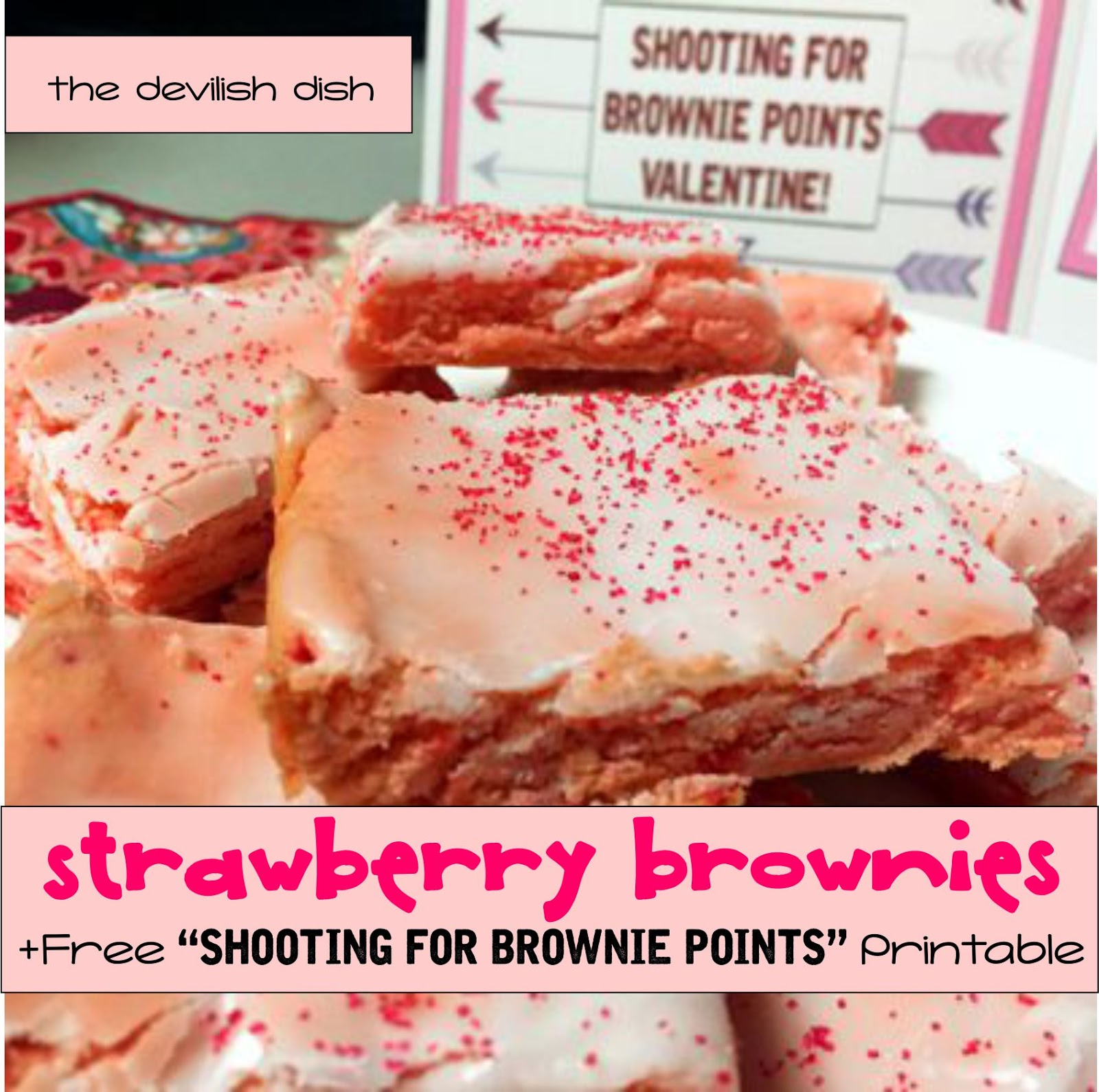 Brownie Points Valentine Printable Free