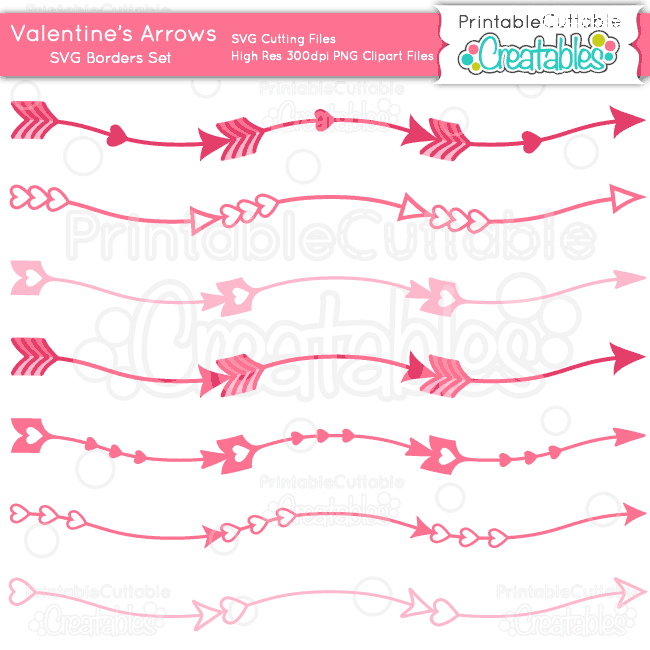 Arrow Printable Valentine Free
