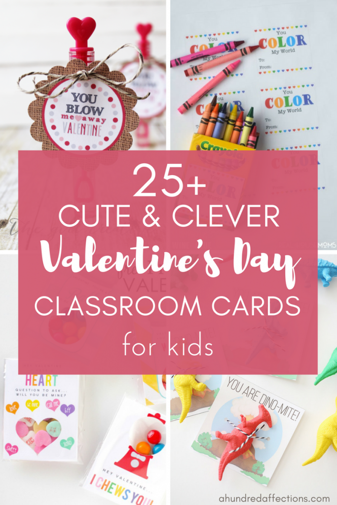 Printable Valentine's Day Cards For Classmates