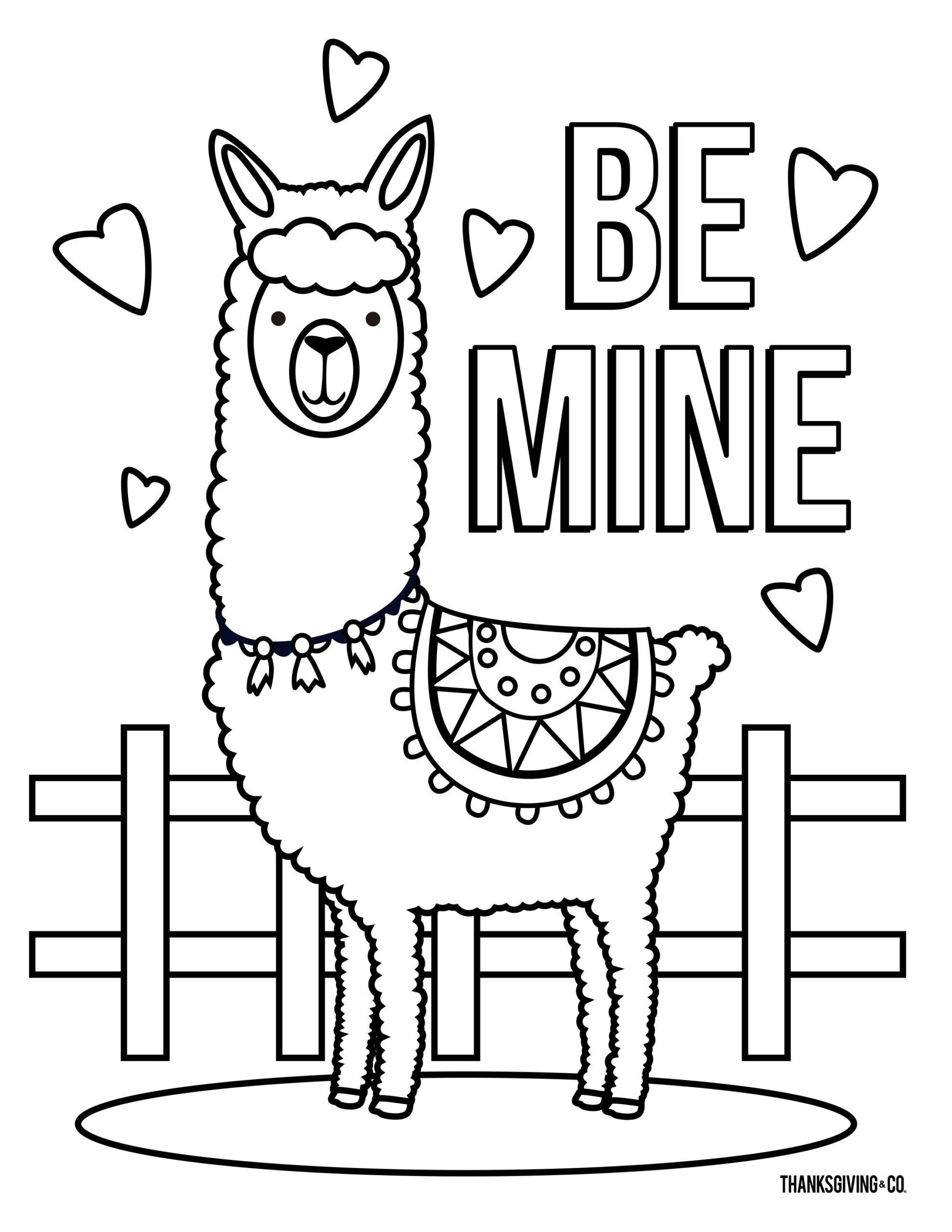 Free Printable Valentines Coloring Pages For Preschoolers