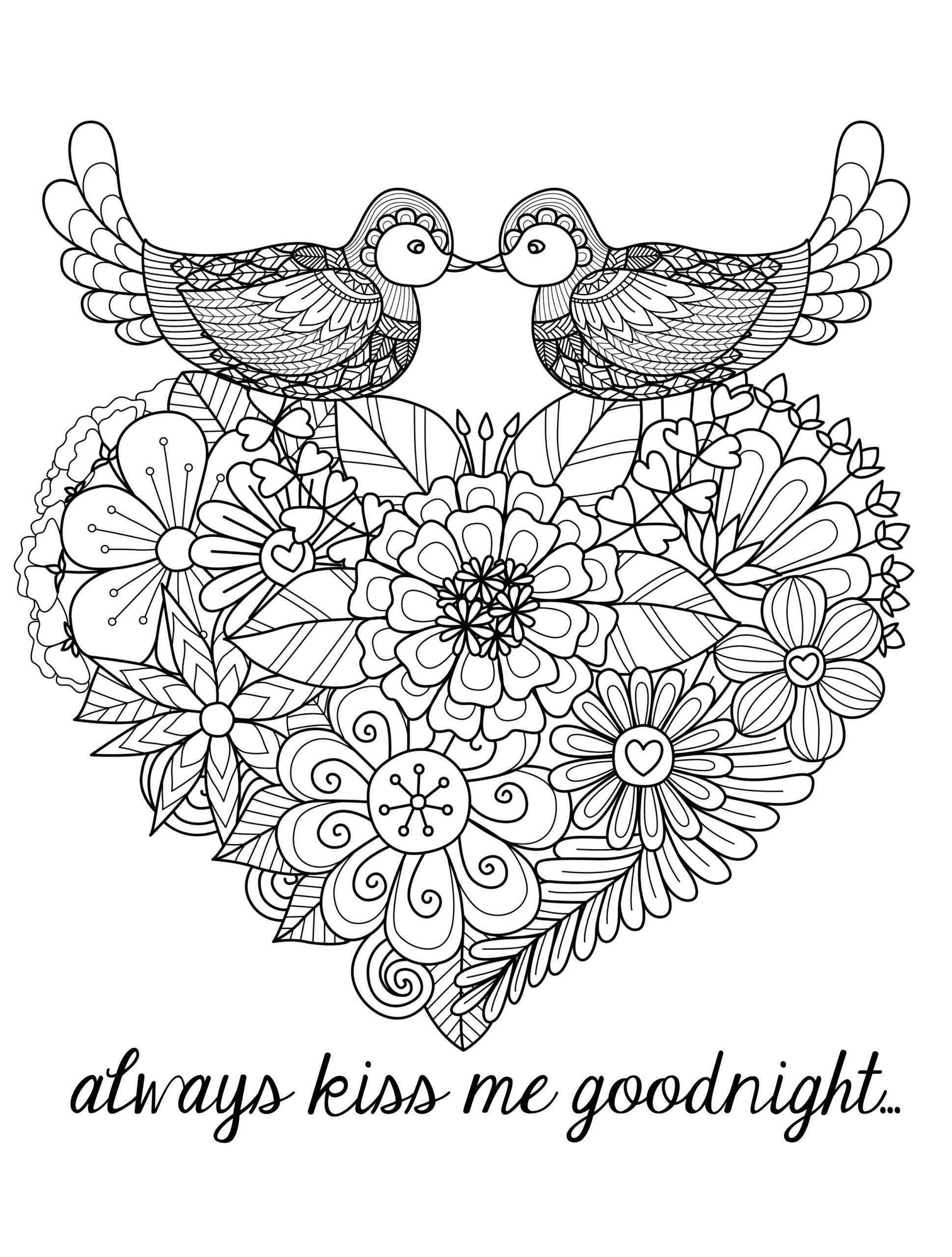 Valentine Coloring Printables Free