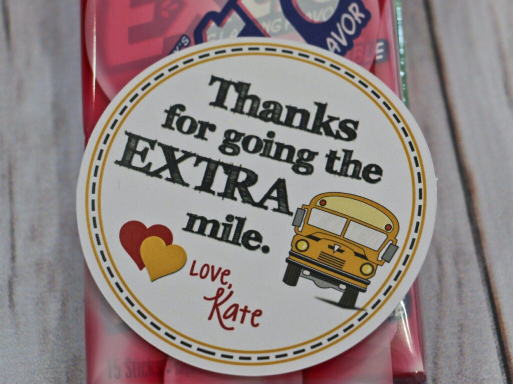 Bus Driver Valentine Printable