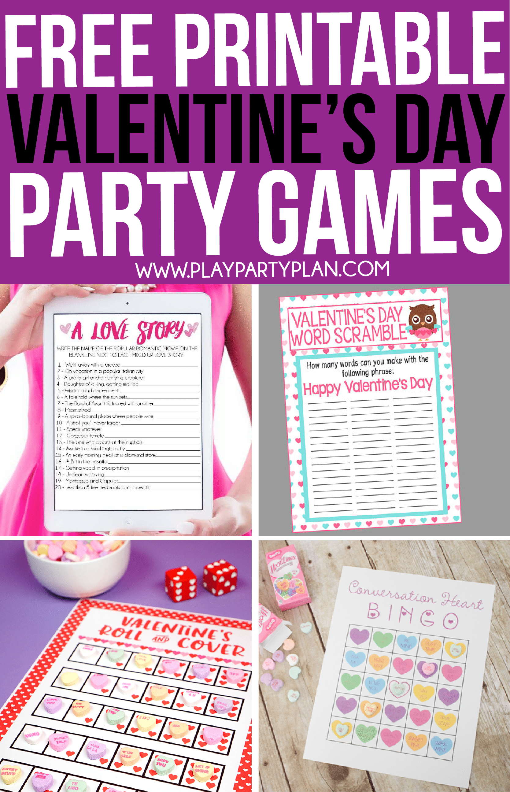 Valentine's Day Games Printable