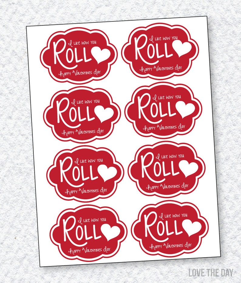 I Like The Way You Roll Valentine Printable