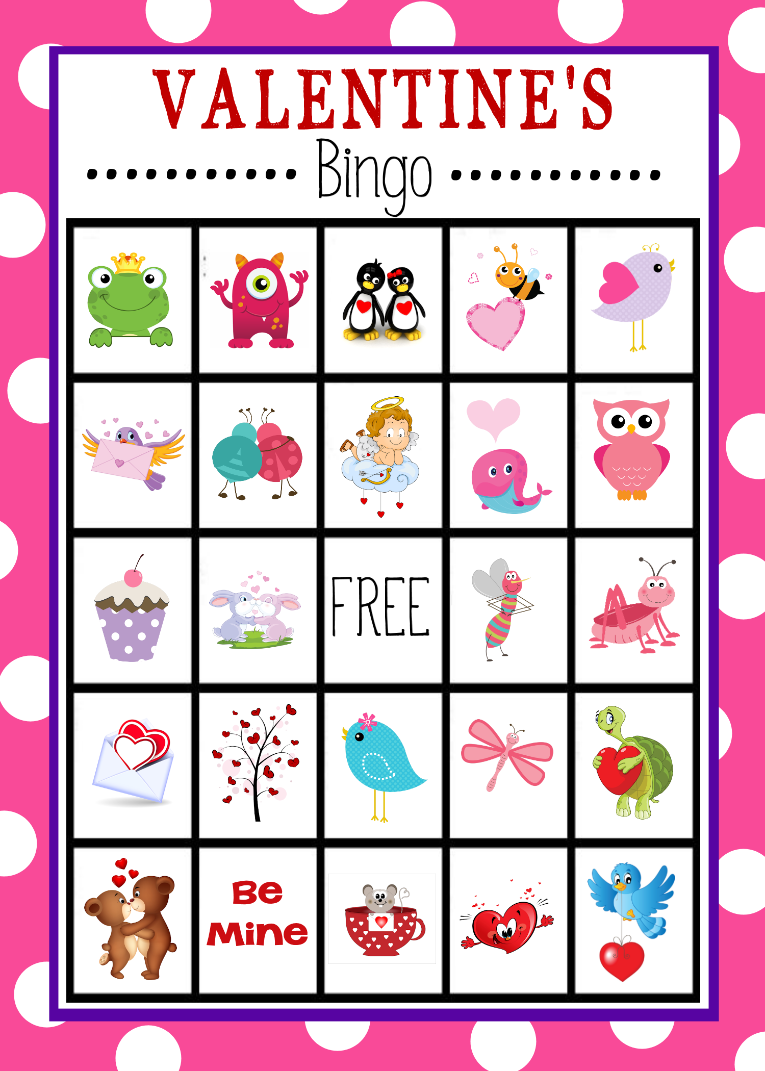 Valentine's Day Games Printable