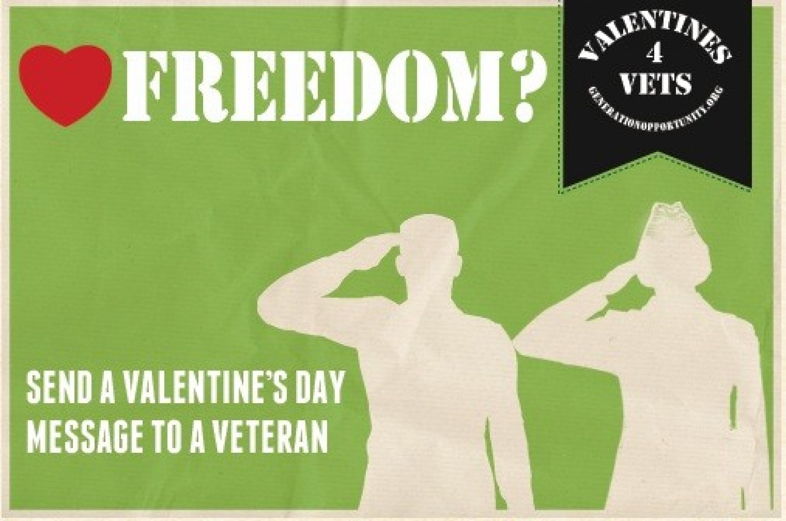 Printable Valentines For Veterans
