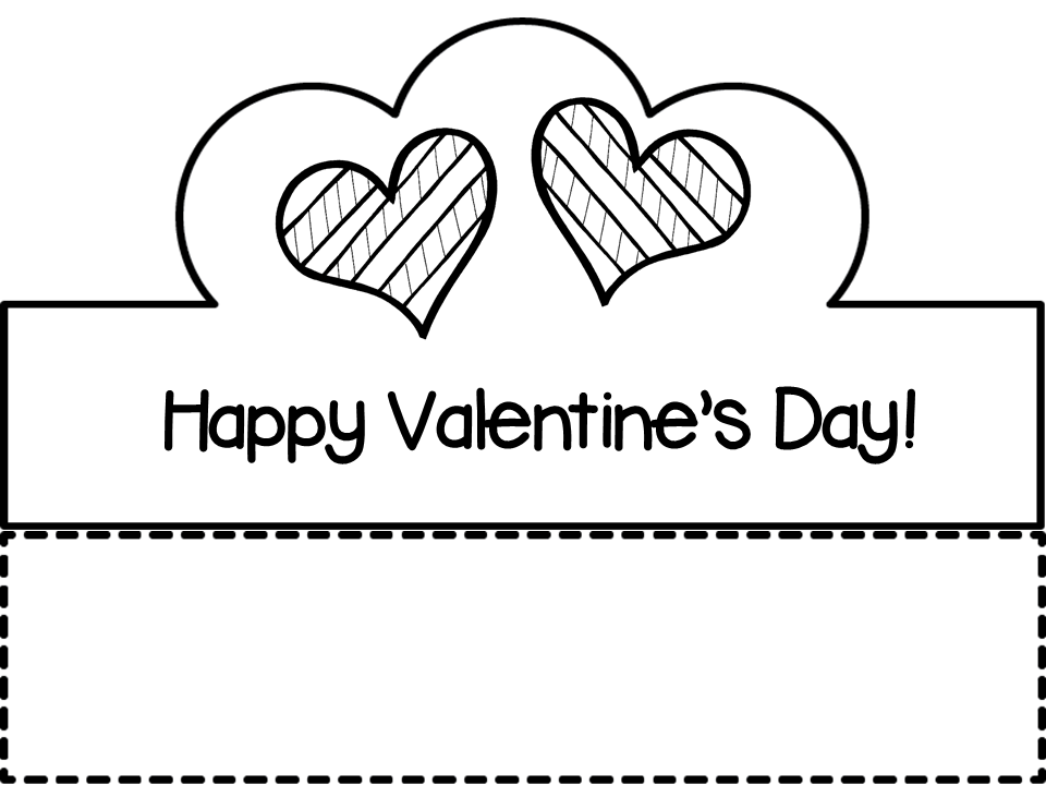 Valentines Day Headband Printable