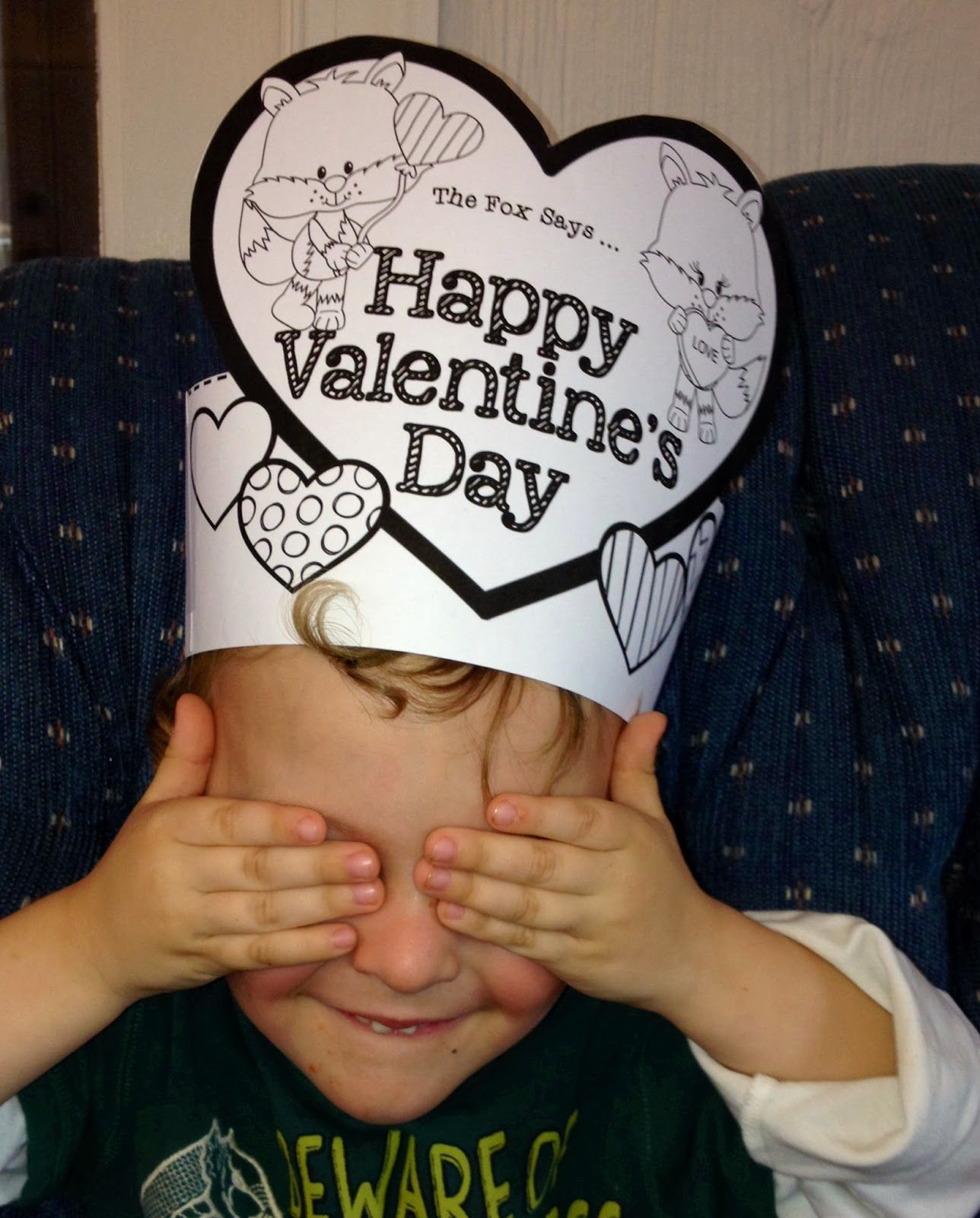 Valentine's Day Hat Printable