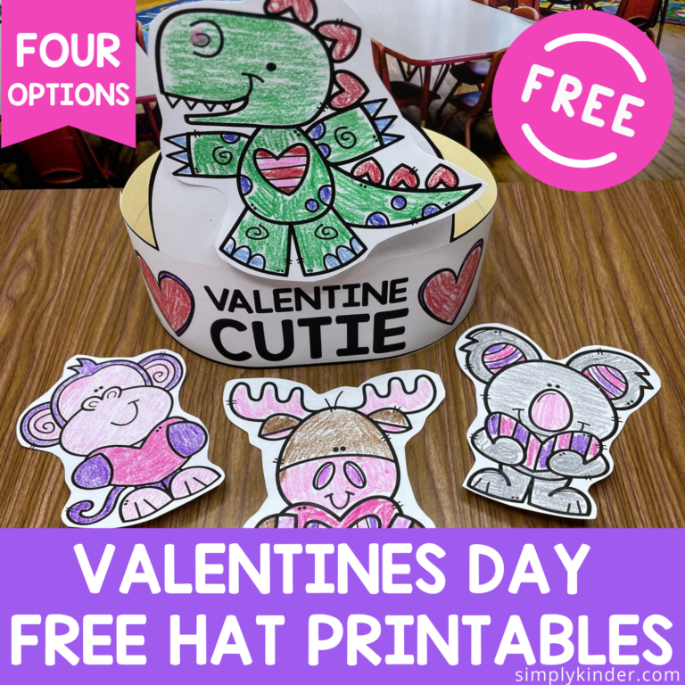 Valentine's Day Hat Printable