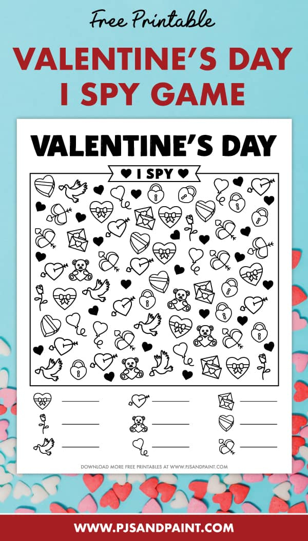 Printable Valentines Day Activities For Preschoolers