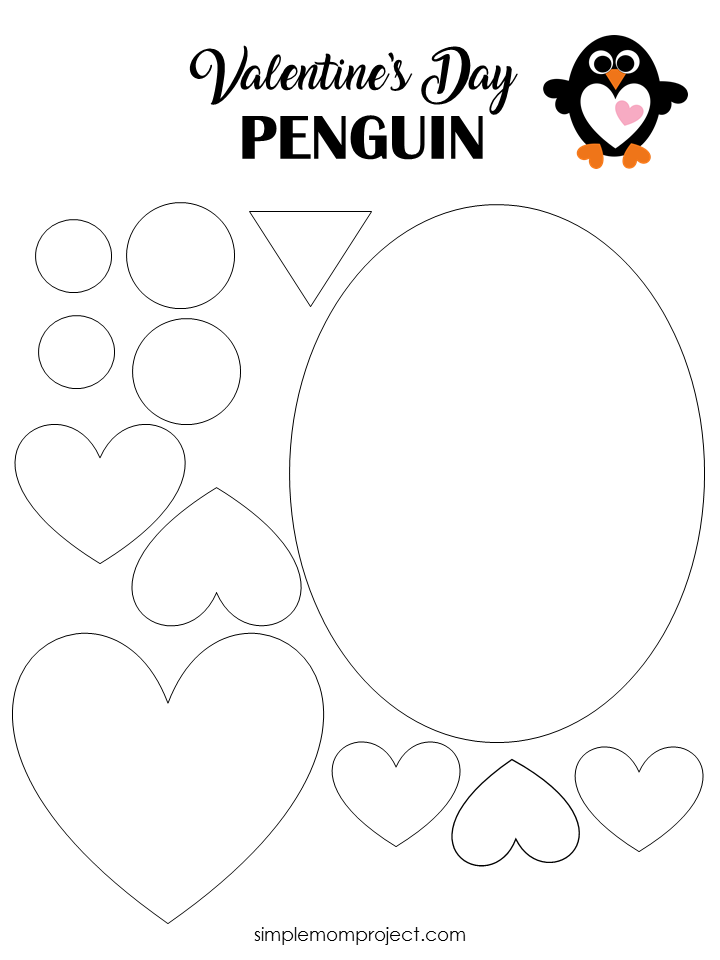 Printable Valentines Crafts For Preschoolers