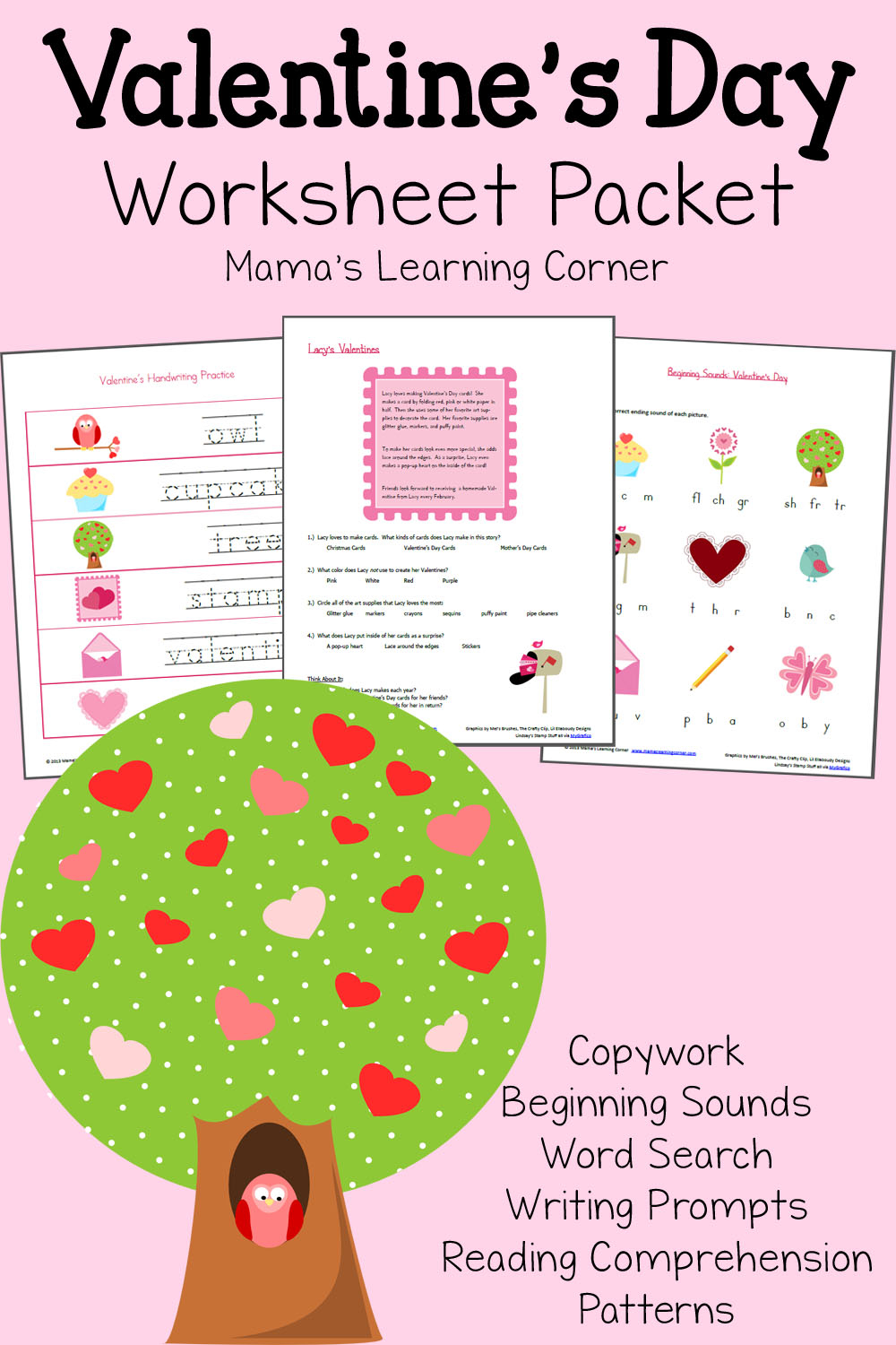 Free Valentine Worksheets And Printables