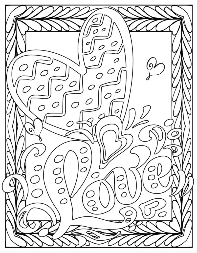 Chalk Valentines Printables Free