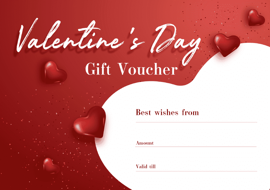 Free Printable Valentine Gift Certificates