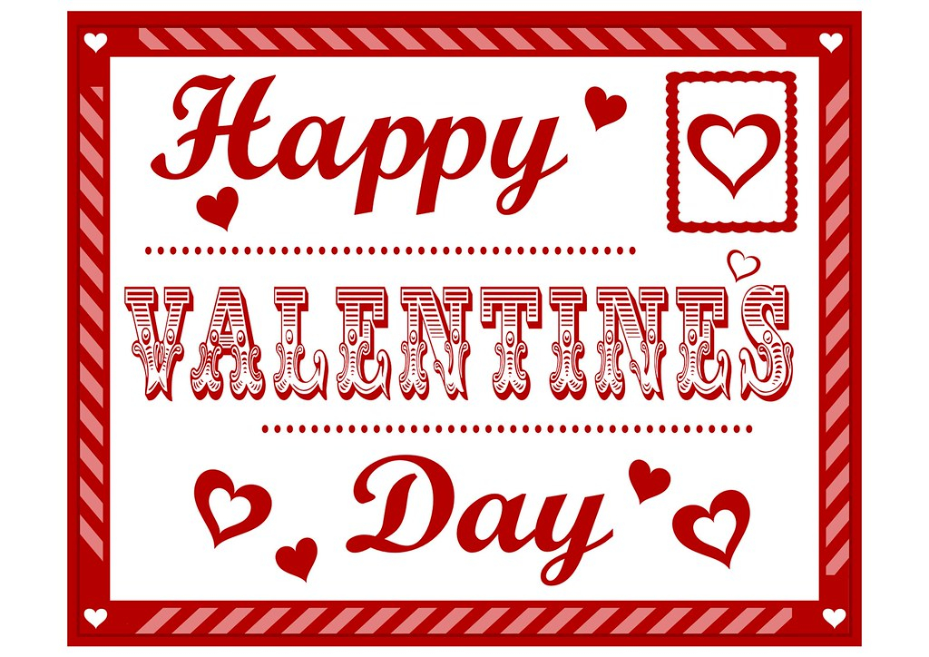 Happy Valentine's Day Sign Printable