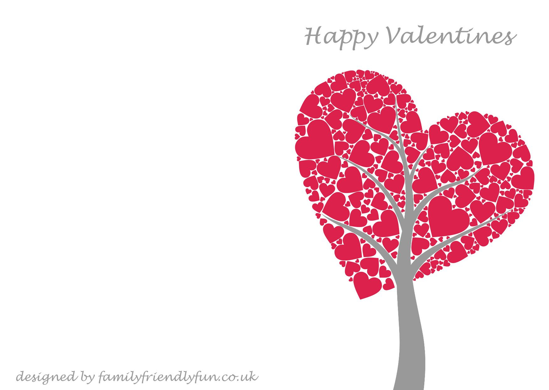 Free Valentine Template Printable