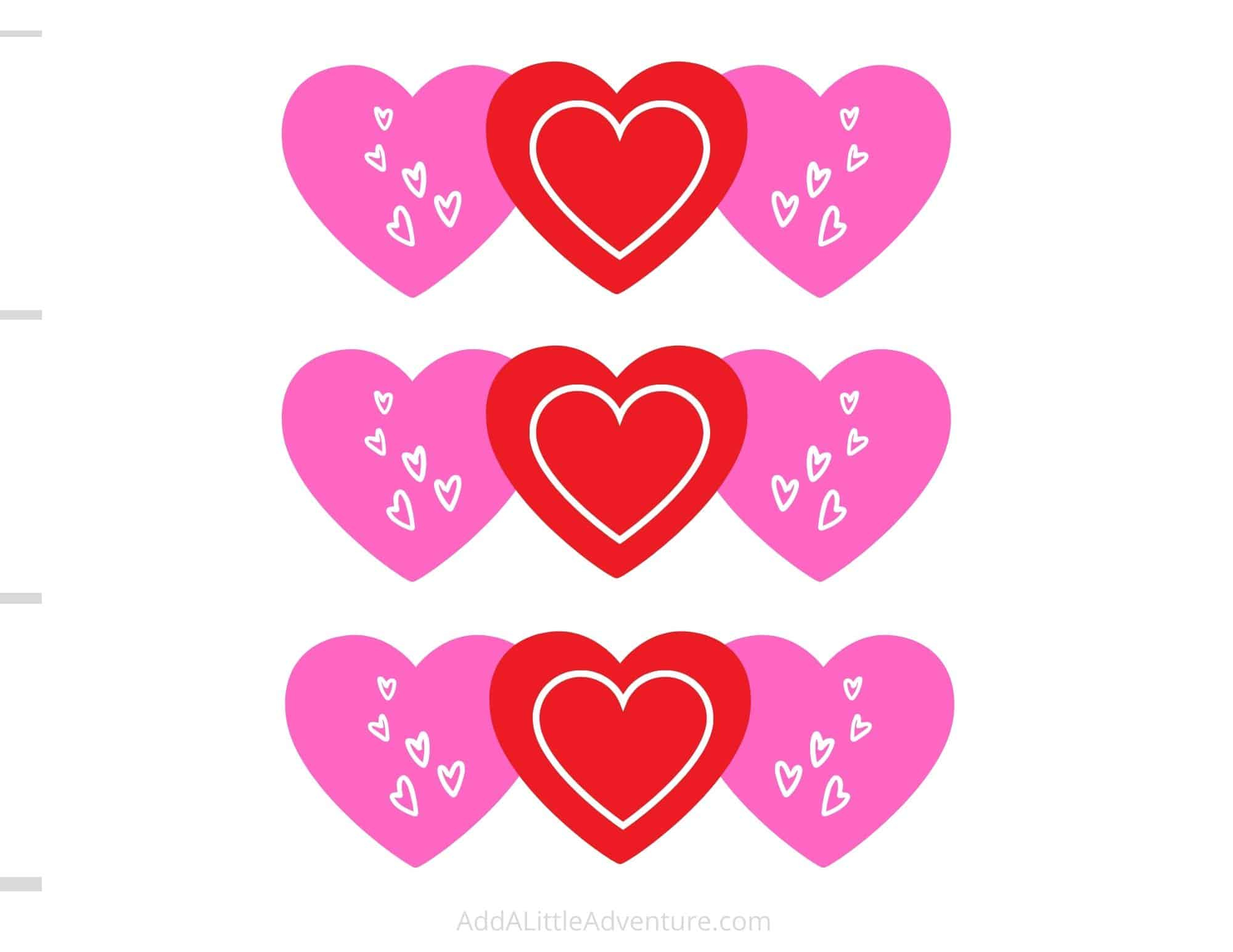 Free Printable Valentine Water Bottle Labels