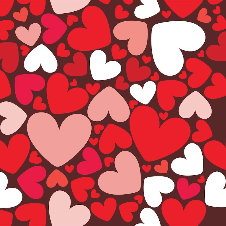 Printable Wrapping Paper Valentines Day
