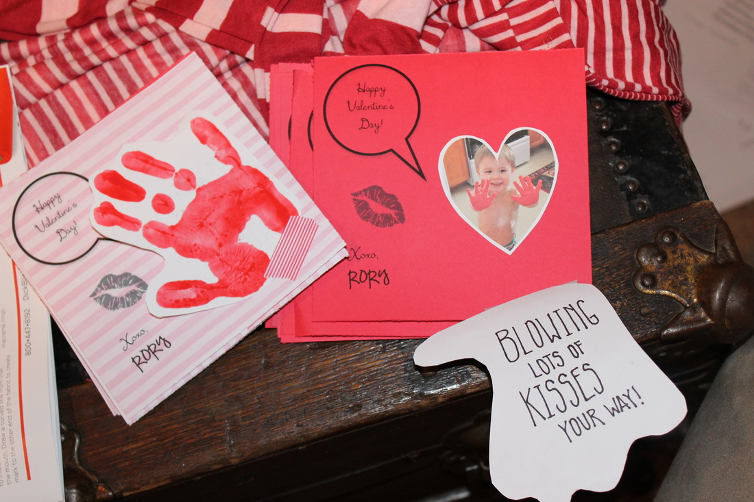 Blowing Kisses Your Way Valentine Printable