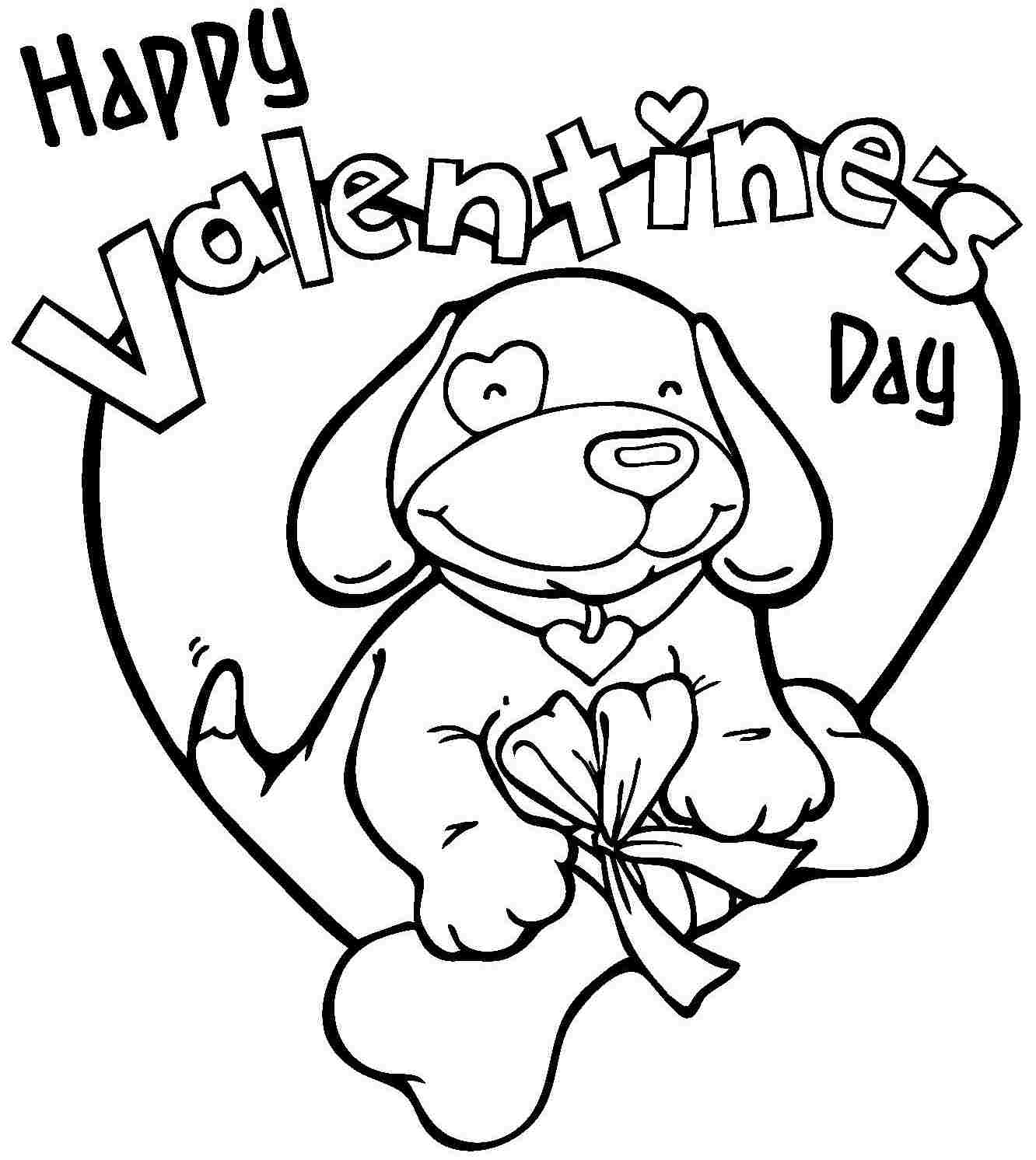 Printable Valentines Day Coloring Pages