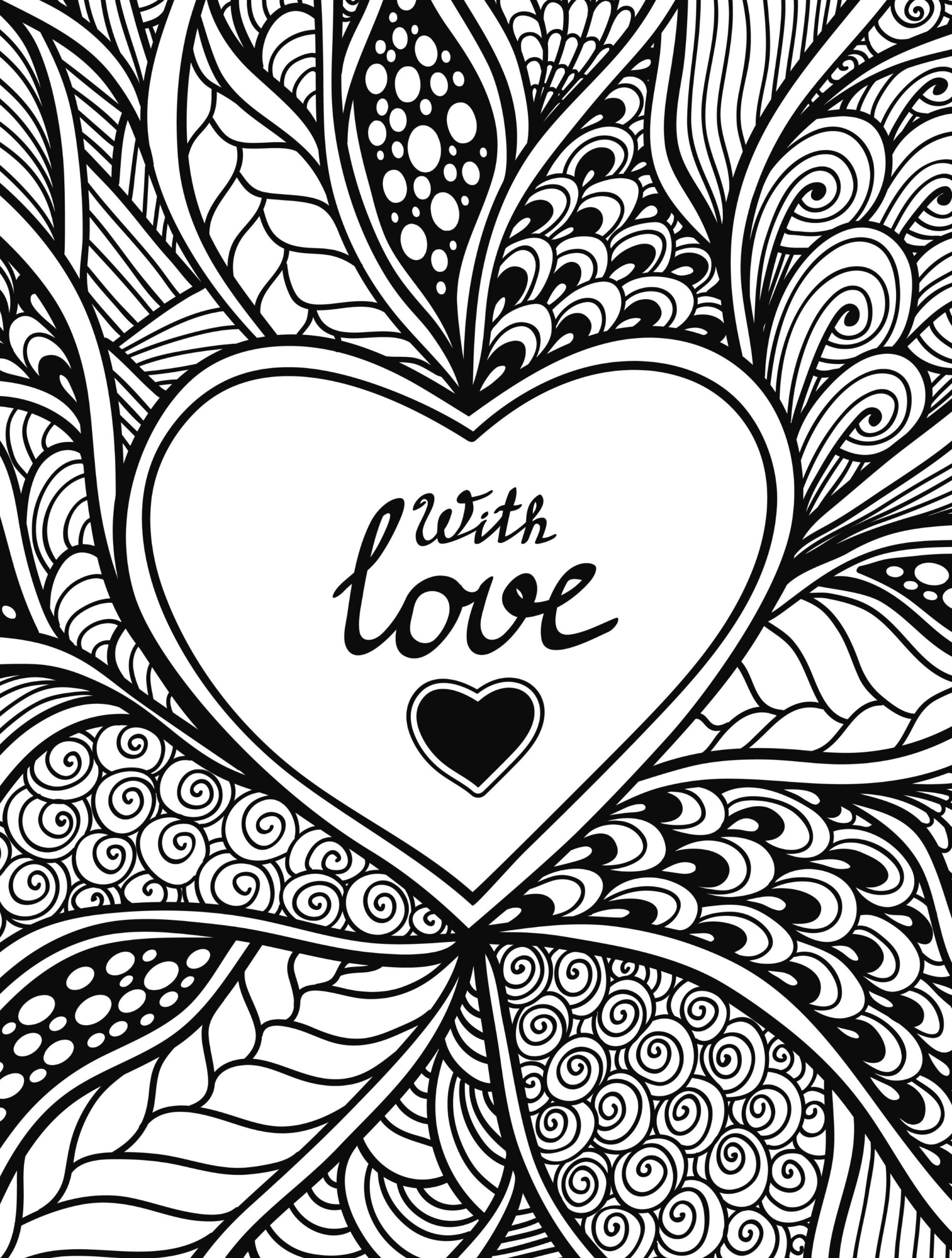 Valentines Day Coloring Pages For Adults Printable