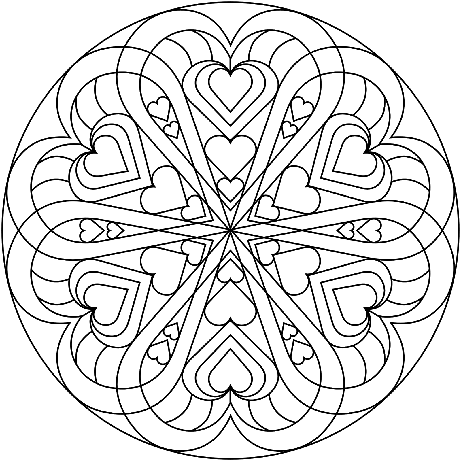Adult Valentines Coloring Pages Printable