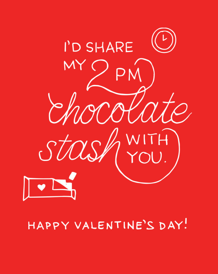 Printable Valentines Cards For Coworkers