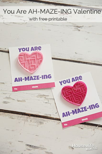 A Maze Ing Valentine Printable