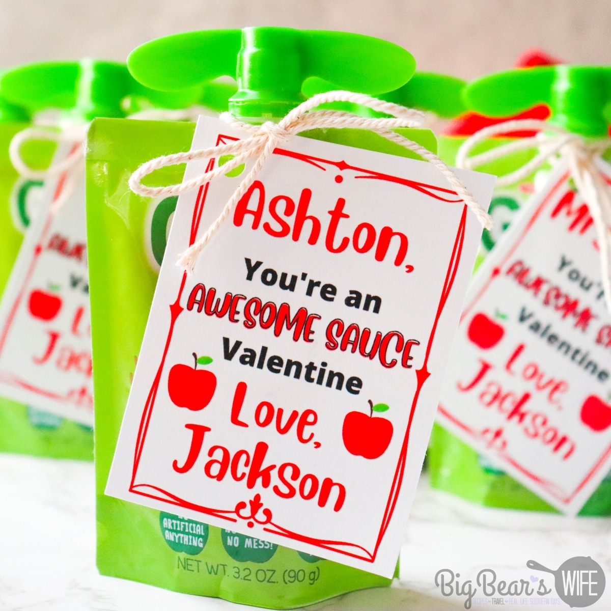 Awesome Sauce Valentine Free Printable