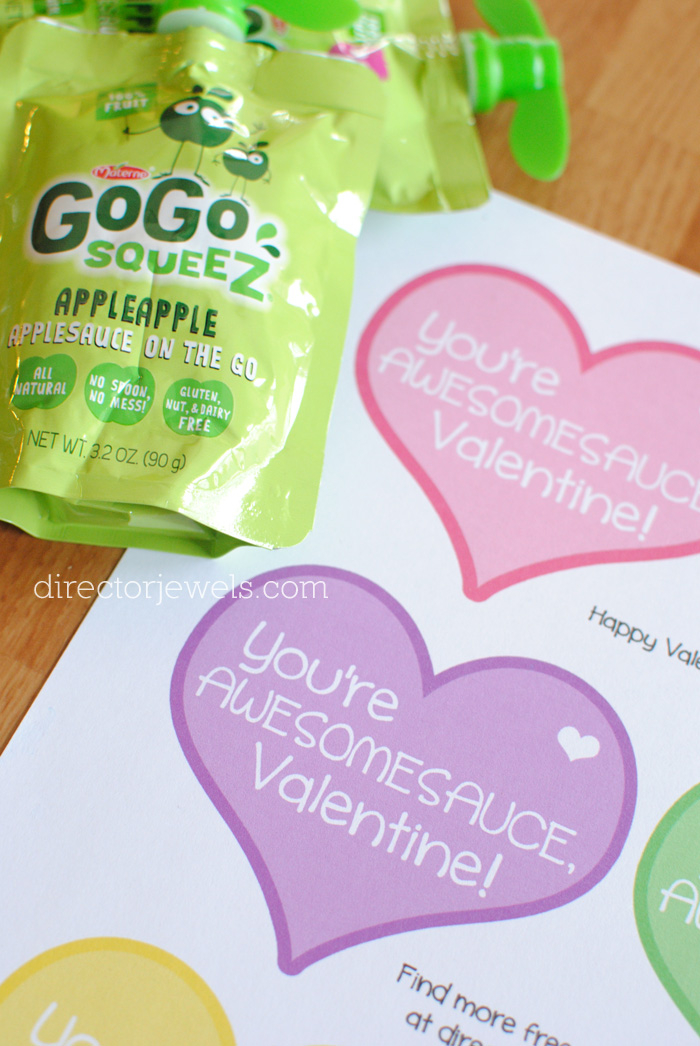 Awesome Sauce Valentine Free Printable