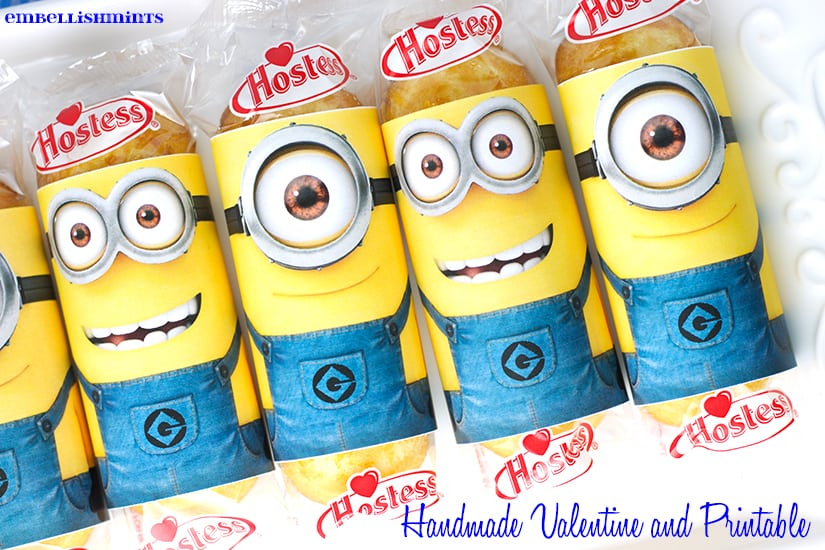 One In A Minion Valentine Printable