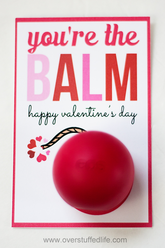 You're The Balm Valentine Printable